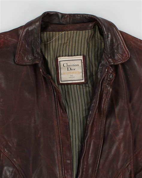 christian dior leather jacket On Sale 